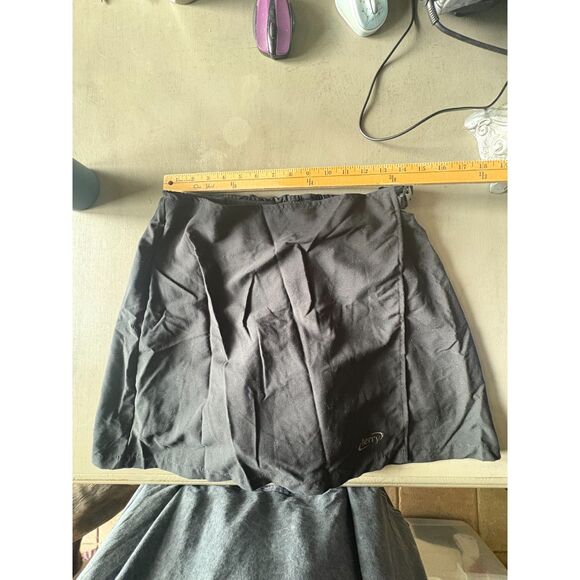 Terry Cycling Skort with padding XL Black - Picture 3 of 6